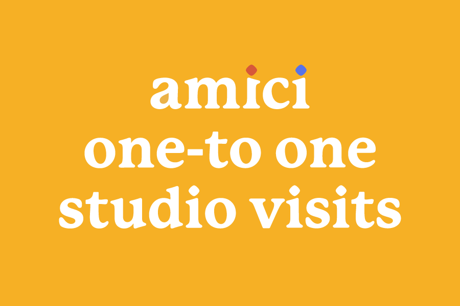 amici one-to-one studio visits